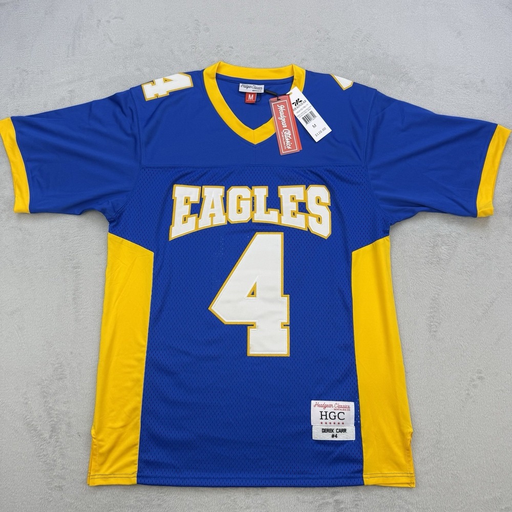 Headgear Classics Jersey Mens Derek Carr High‎ School Football Medium NWT